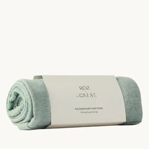 RŌZ + THE GREAT THE SWEATSHIRT HAIR TOWEL